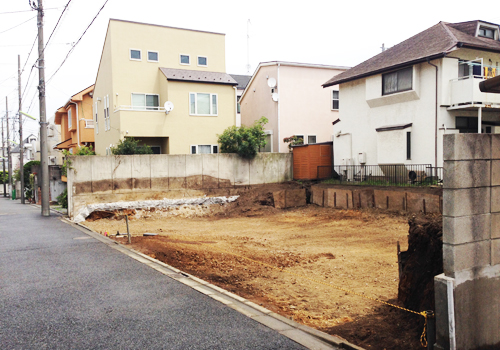 朝霞市での解体工事