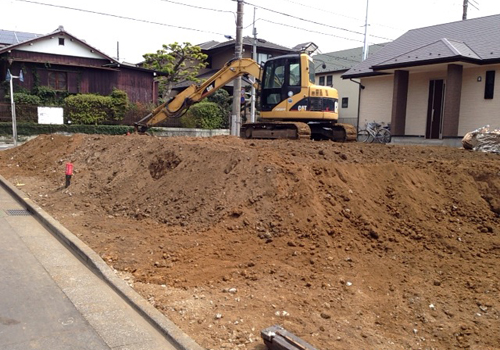 朝霞市での解体工事