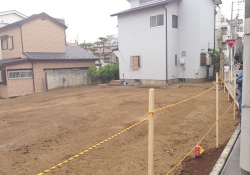 朝霞市での解体工事
